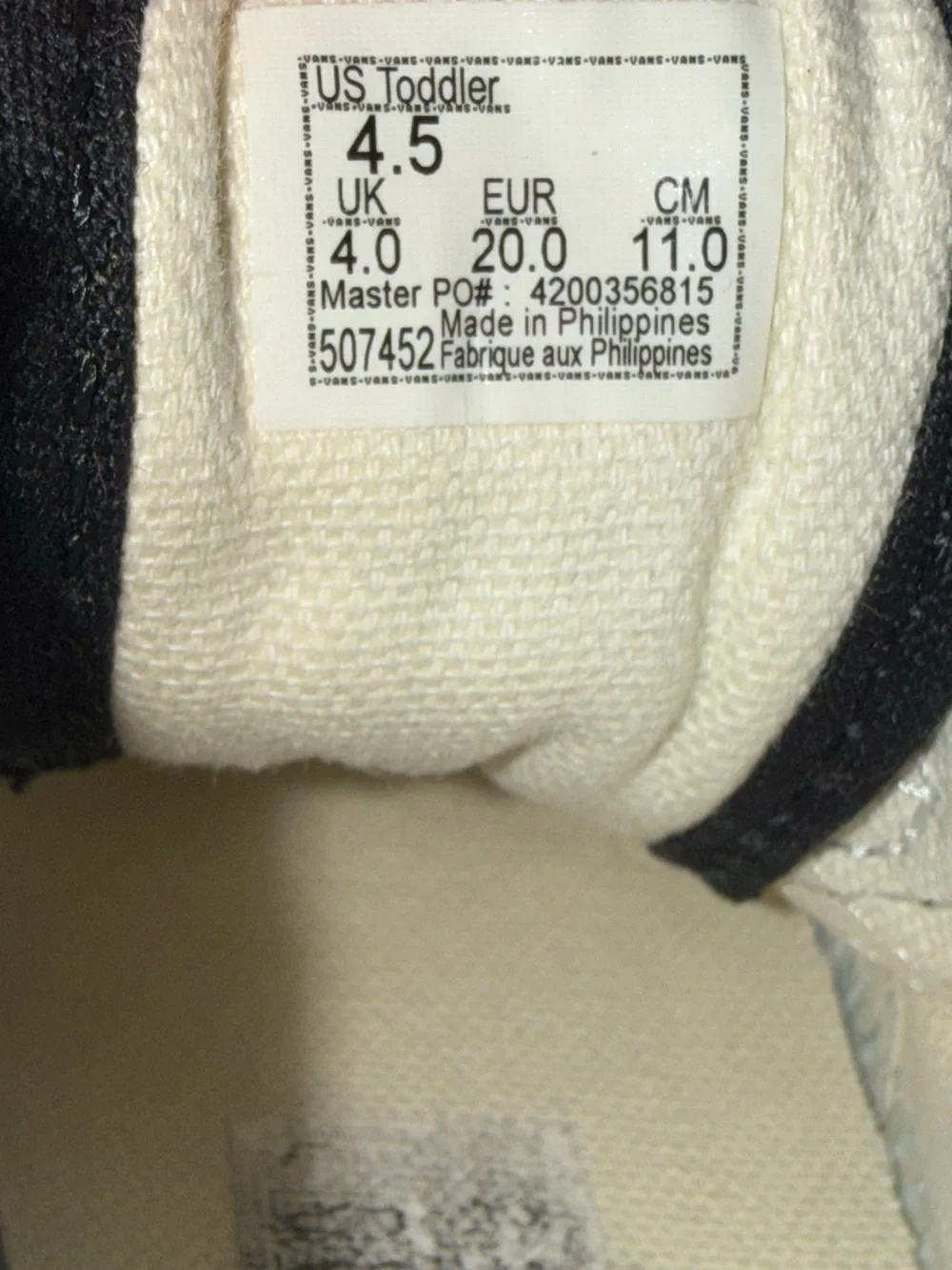 Vans classic sneakers